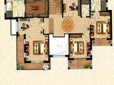 新虹桥别墅_1室3厅2卫 建面415平米