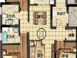 盛世荟庭_3室2厅2卫 建面108平米