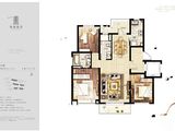 运杰御澜雅苑_3室2厅2卫 建面125平米