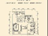 大足龙湾景城_2室2厅2卫 建面96平米