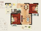 正商美誉铭筑_2室2厅1卫 建面87平米