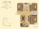 伟业巴黎印象_3室2厅1卫 建面112平米