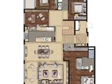 万科美景世玠_4室2厅2卫 建面270平米