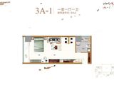 华南城盛世广场_1室1厅1卫 建面64平米