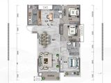 中建林溪上郡_4室2厅2卫 建面126平米