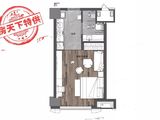 绿地海珀天润_准点购户型 建面34平米