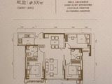 乐华城翠缇学府_3室2厅2卫 建面101平米