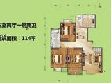 先河国际社区_3室2厅2卫 建面114平米