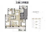 雁栖玫瑰园_3室2厅4卫 建面230平米