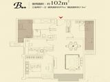 汉华城_3室2厅1卫 建面89平米