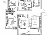 华地翡翠公园_3室2厅1卫 建面99平米
