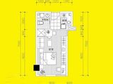 金色地带_1室1厅1卫 建面56平米