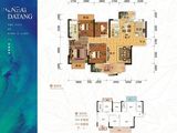 大唐盛世_4室2厅2卫 建面132平米