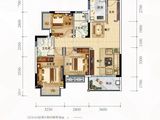 中国铁建凤岭国际城_3室2厅2卫 建面99平米