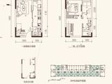 龙光玖誉城_2室1厅2卫 建面40平米