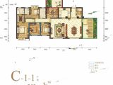 亨特碧桂园云涧溪山_5室2厅4卫 建面253平米