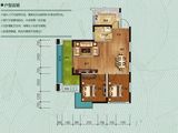 中央公园_2室2厅1卫 建面78平米