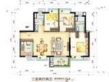 和昌众筑中央园著_3室2厅2卫 建面94平米