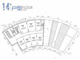 大健康E谷_2栋14层户型 建面1929平米