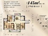 盛璟花园_4室2厅2卫 建面145平米