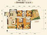 杭州湾世纪城_4室2厅3卫 建面212平米