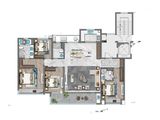 中海九樾_4室2厅3卫 建面178平米