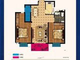 名悦华庭_2室2厅1卫 建面85平米
