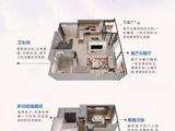 E公馆_2室2厅2卫 建面62平米