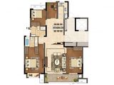 保利紫荆公馆_4室2厅2卫 建面127平米