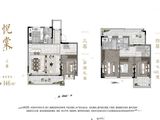 佳兆业和光雅院_4室2厅3卫 建面146平米