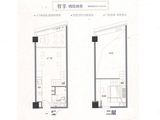 林安外滩1号_2室1厅1卫 建面40平米