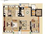 碧桂园天域_4室2厅2卫 建面144平米