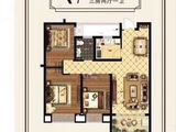 滨江郡_3室2厅1卫 建面90平米