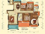阳光美城_4室2厅2卫 建面140平米