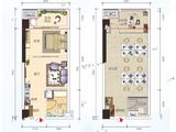 星美CCPARK新外滩_1室1厅1卫 建面45平米