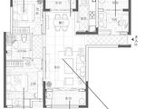 翼特丽景城_3室1厅1卫 建面100平米
