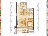 贵安新天地_2室2厅1卫 建面61平米