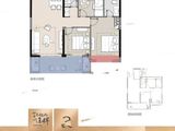 福清金辉优步大道_3室2厅2卫 建面105平米