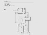 万科时代风华_3室2厅2卫 建面128平米