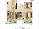 禹洲嘉誉风华_3室2厅1卫 建面89平米
