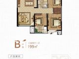 中康明德府_3室2厅1卫 建面99平米