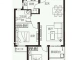 建业壹号城邦_2室2厅1卫 建面85平米