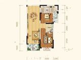 三江至禧_2室2厅1卫 建面82平米