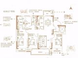 中南林樾_4室2厅2卫 建面145平米