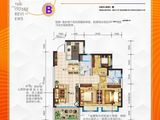 碧桂园城市之光_3室2厅2卫 建面89平米
