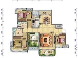 碧桂园清江明珠_3室2厅2卫 建面135平米