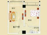 银街锦华之星_1室1厅1卫 建面94平米