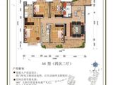 仁达汇银湾_4室2厅1卫 建面136平米