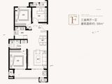 金辉优步水岸_3室2厅1卫 建面98平米