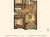 天誉湾_2室2厅1卫 建面101平米